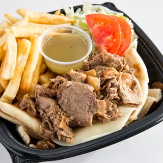 Steak & Onion with Cheese Platter